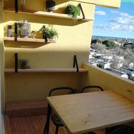 Bel Appt T2 4p Confortable Avec Vue Imprenable Appartement Narbonne-Plage